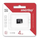 фото SD micro карта памяти 4GB без адаптеров Smartbuy